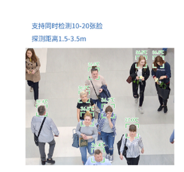人脸识别测温一体机